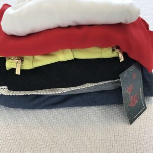 Bundle 6 Tops some NWT Crochet Tank Camisole Tunic Long Sleeve short sleeve T